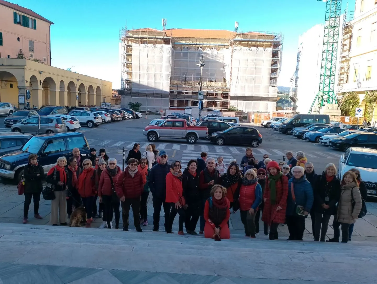 In Piazza del Duomo a Porto Maurizio per la giornata della donna 